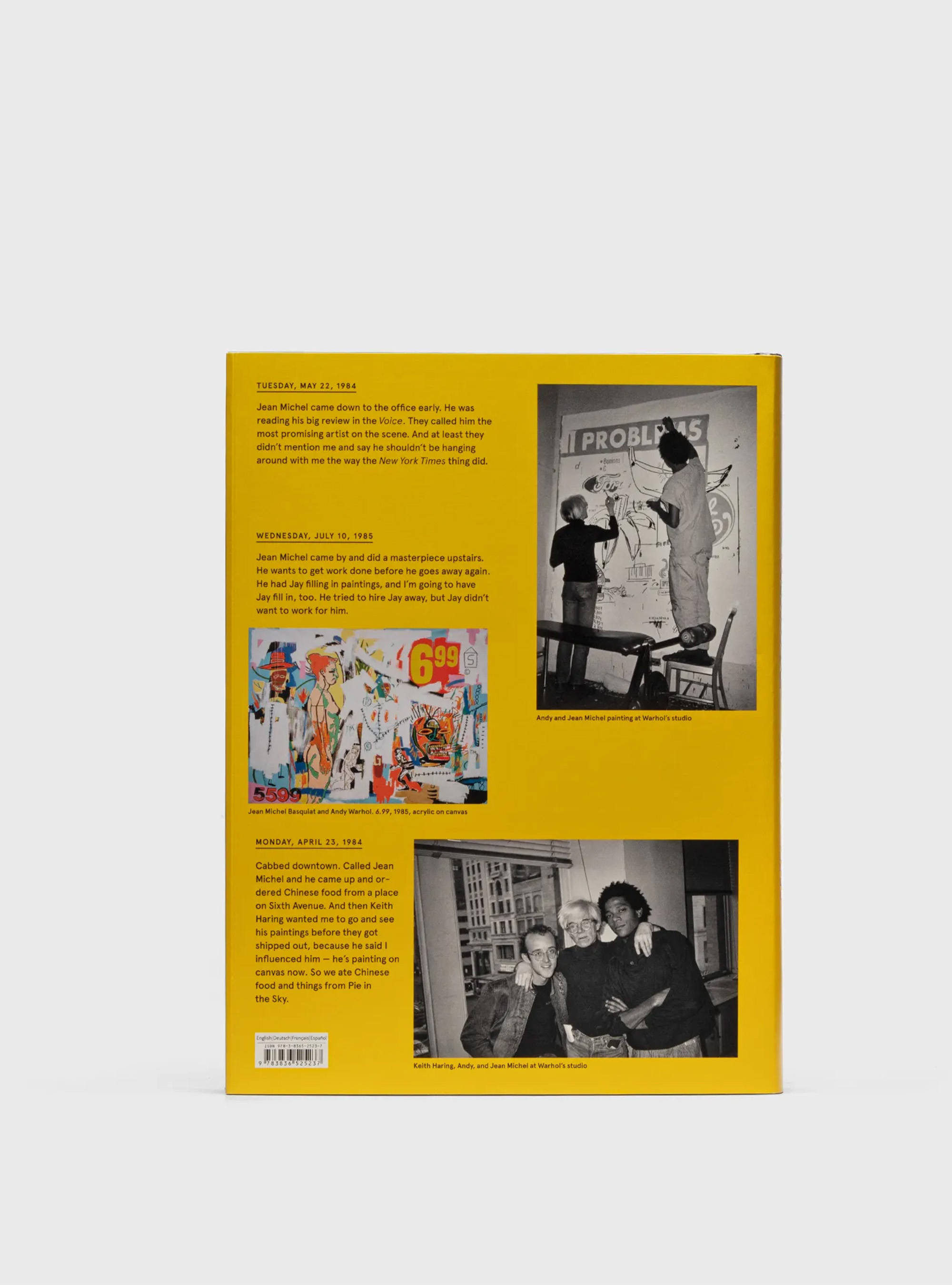 "Warhol on Basquiat: The Iconic Relationship Told in Andy Warhol's Words and Pictures" book, UNICO